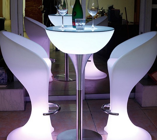 Cafe møbler LED lys